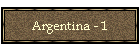 Argentina - 1