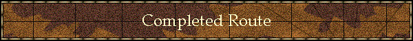 Completed Route